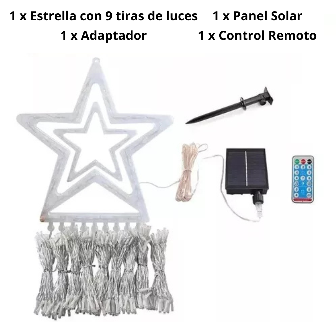 Luces De Navidad Solares