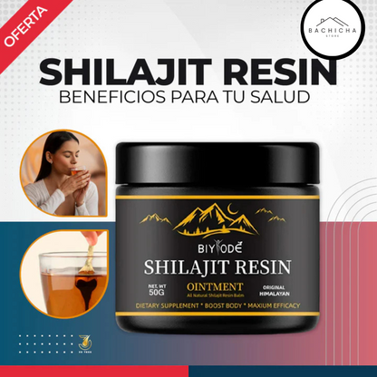 Shilajit Resin - 100% Puro y Natural