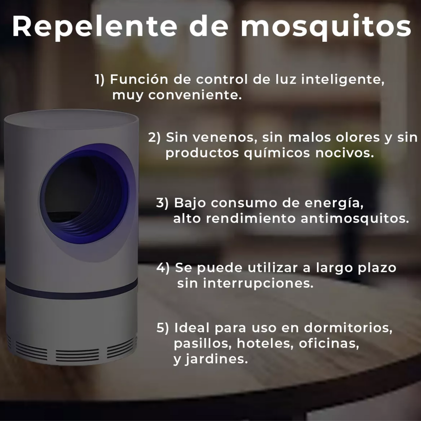 Lámpara Led Anti Mosquito