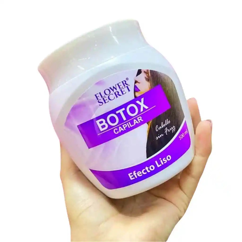 Bótox Capilar Efecto Liso 500ml - Queratina y Colágeno